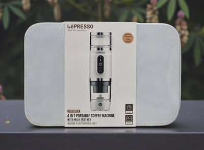 LePresso PortaBrew 4-in-1 Portable Coffee Machine 20 Bar