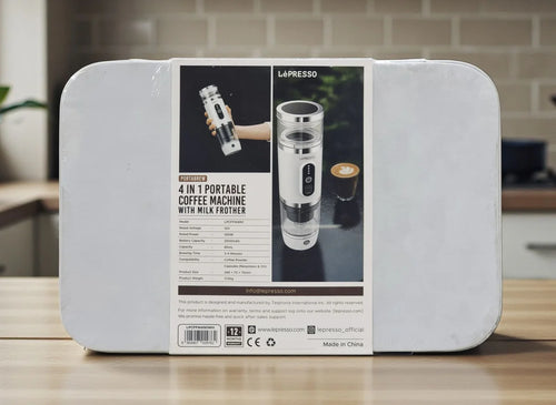LePresso PortaBrew 4-in-1 Portable Coffee Machine 20 Bar
