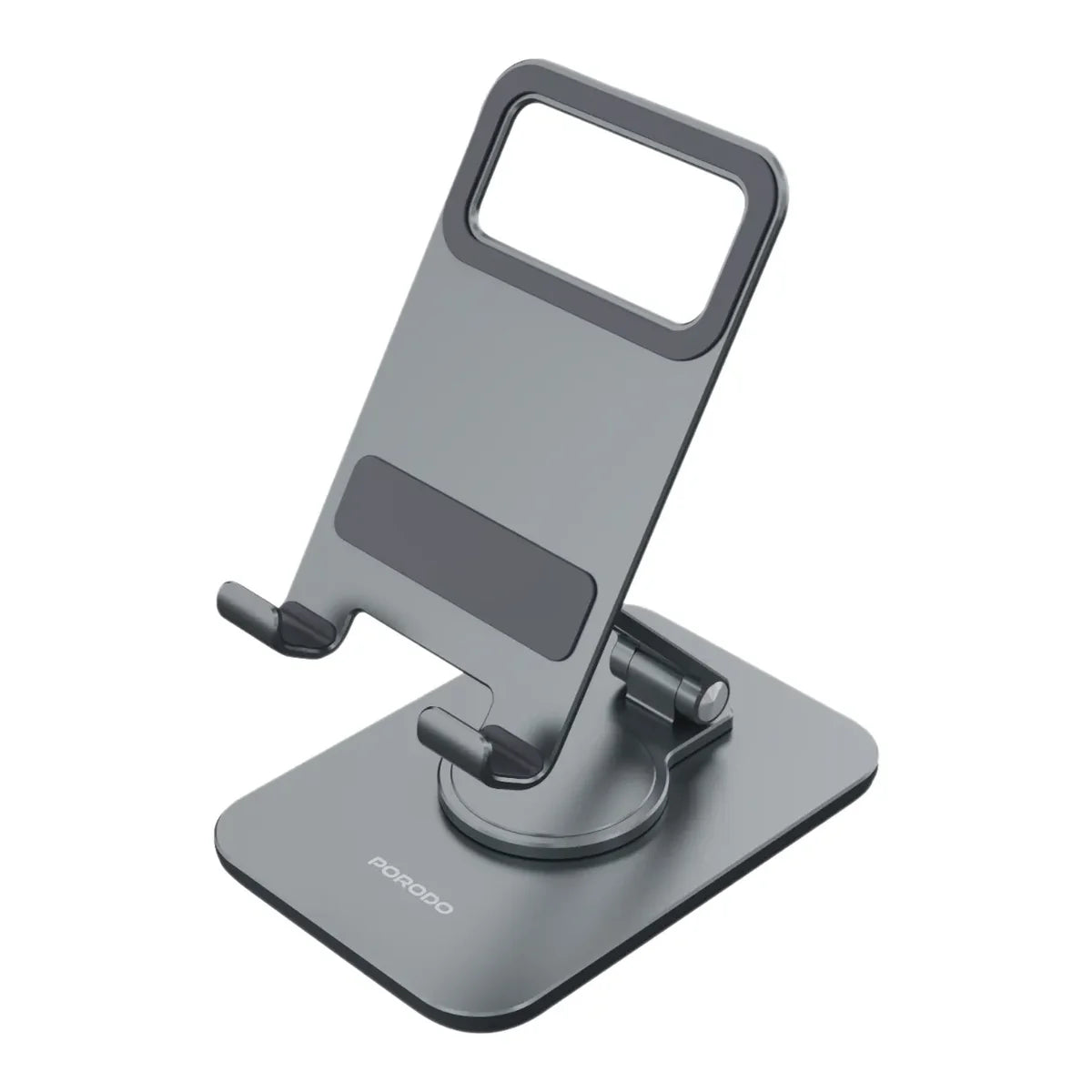 Porodo Aluminum Mobile & Tablet Stand Holder – Grey