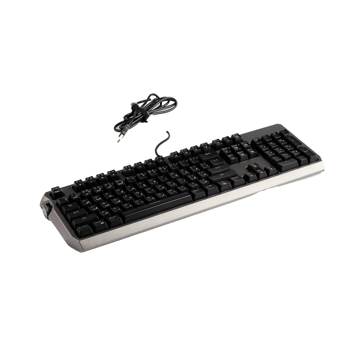 Porodo Gaming Wired Mechanical Keyboard with Gateron Pro Red Switch – Black